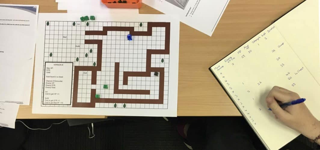 Using Paper Prototypes to Develop Your Game Design Skills | AIE