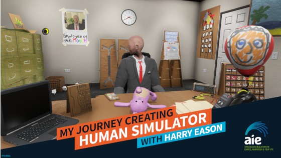 My Journey Into Building Human Simulator – Harry Eason Feature Image | AIE Workshop