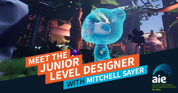 Meet the Junior Level Designer: Mitchell Sayer Cover Image | AIE Workshop