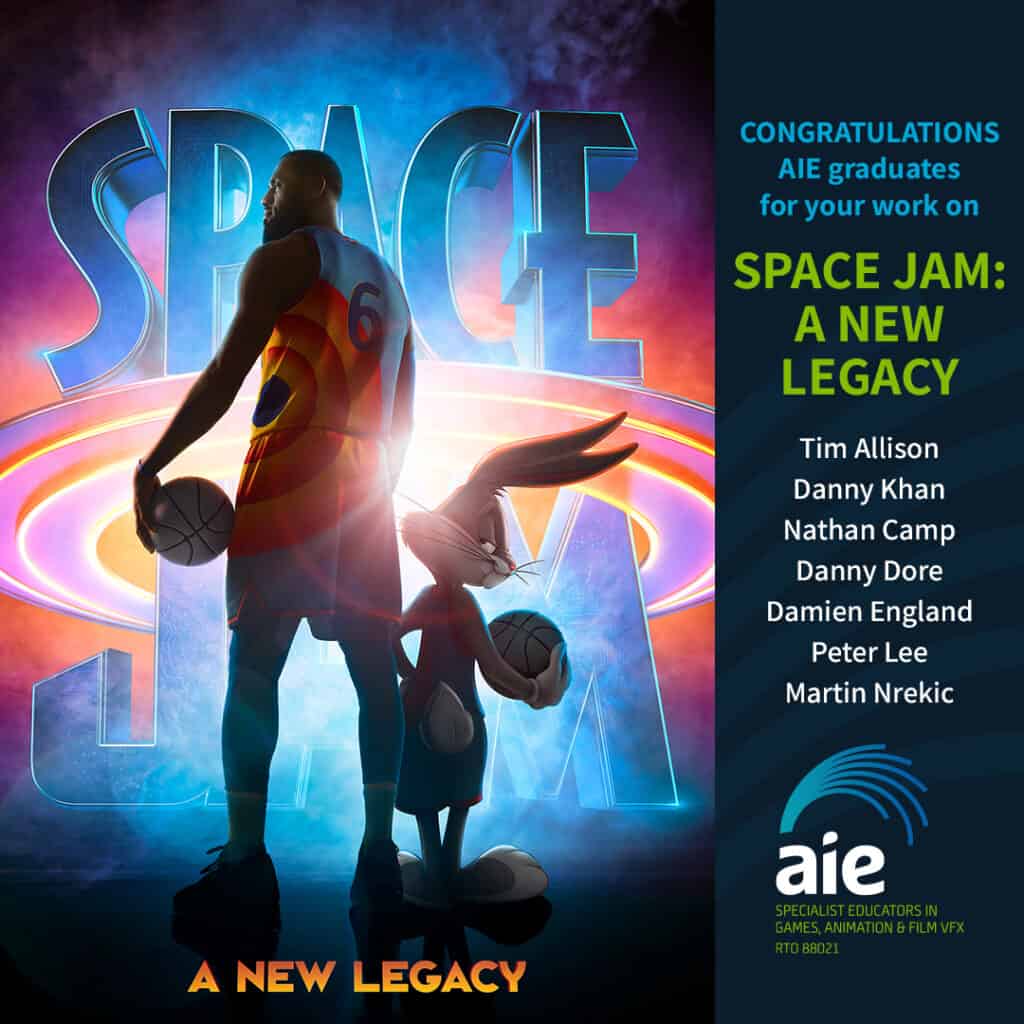 AIE Alumni on Space Jam