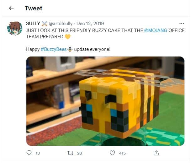 Minecraft updates