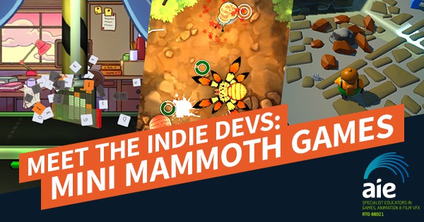 Meet the Indie Devs: Mini Mammoth Games Festure Image | AIE Workshop