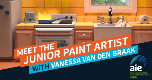 Meet the Junior Paint Artist: Vanessa Van Den Braak Feature Image | AIE Workshop