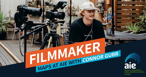 Filmmaker: MAPS at AIE with Connor Gurr | AIE Workshop | Feature Image