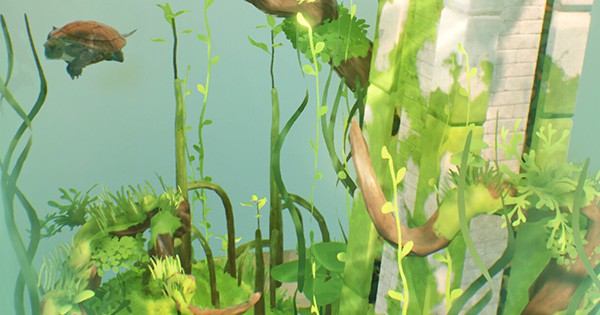 Water Ruins Diorama Feature Image | AIE Student Emma Cruzado