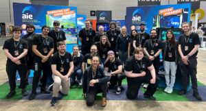 Students at Melbourne PAX 2023 | AIE