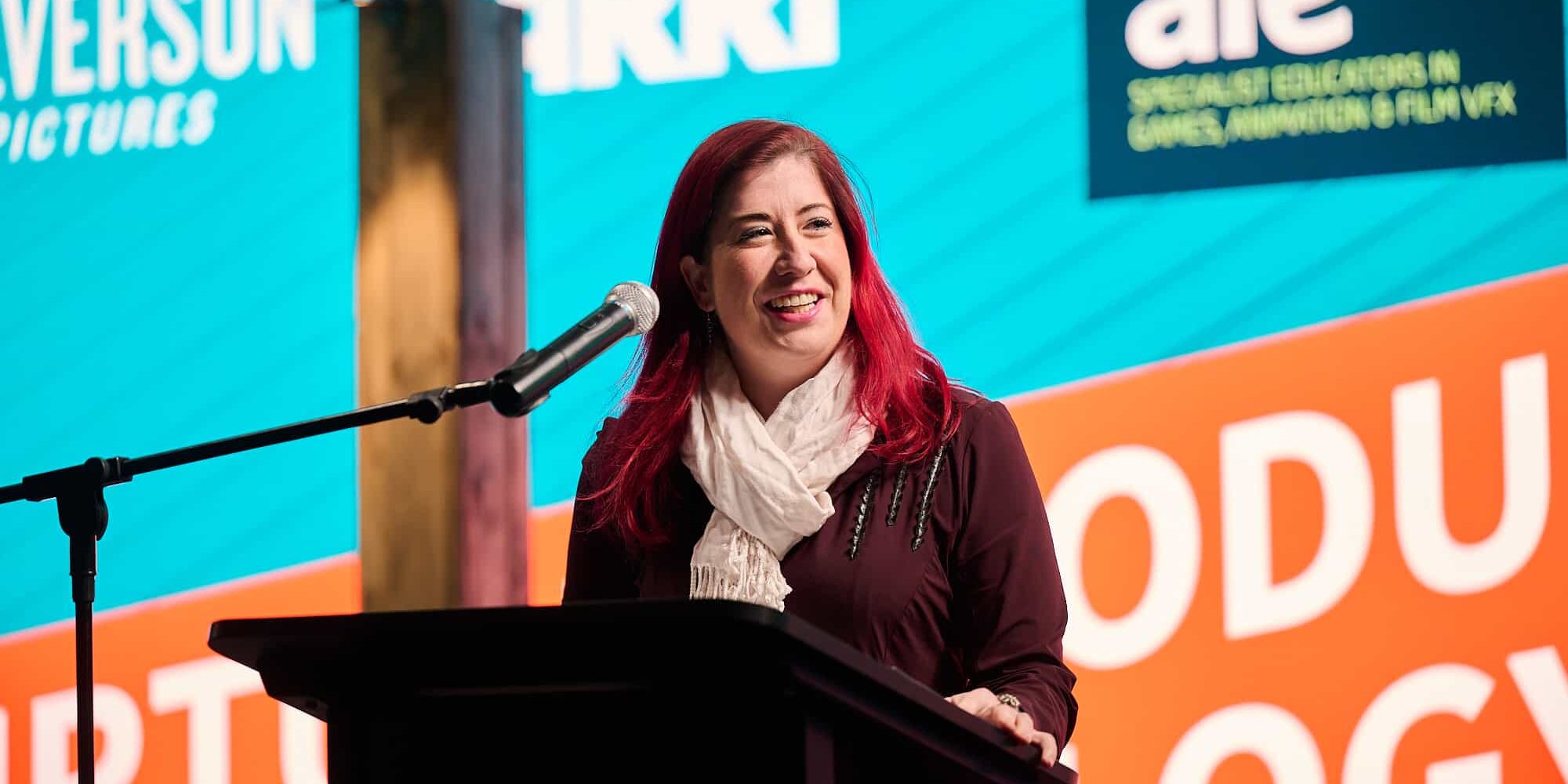 Minister Tara Cheyne MLA Virtual Production Showcase | AIE