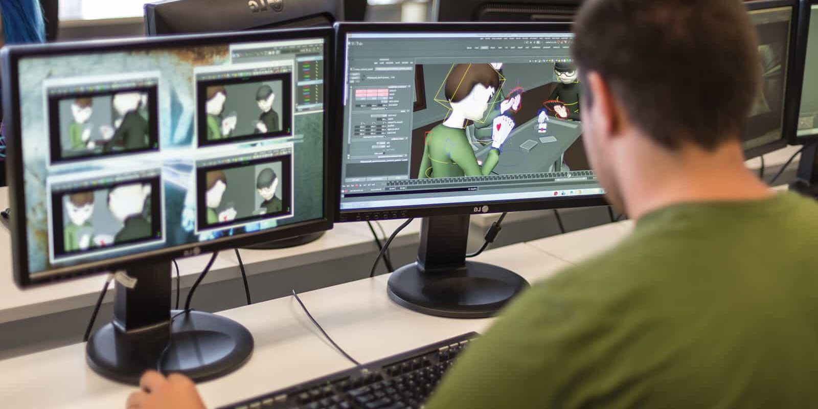 Student Rigging 3D Character | Academy of Interactive Entertainment